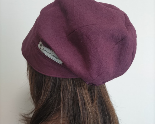 好きな布でオーダーメイド！顔が隠れる日よけ帽子 クロッシェ