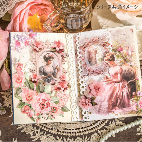 額 フレーム 枠 エレガント コラージュ 素材 装飾 ジャンクジャーナル