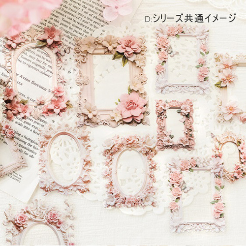 額 フレーム 枠 エレガント コラージュ 素材 装飾 ジャンクジャーナル