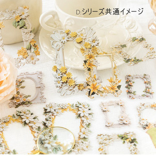 額 フレーム 枠 エレガント コラージュ 素材 装飾 ジャンクジャーナル