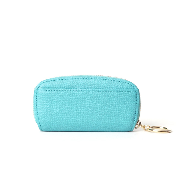 小銭をきちんと整理♪上質レザーのコインケース 小物整理にも！ ブルー/セルリアン/レッド【AAU05.02】 16枚目の画像