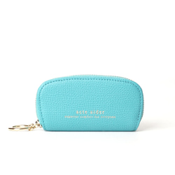 小銭をきちんと整理♪上質レザーのコインケース 小物整理にも！ ブルー/セルリアン/レッド【AAU05.02】 15枚目の画像