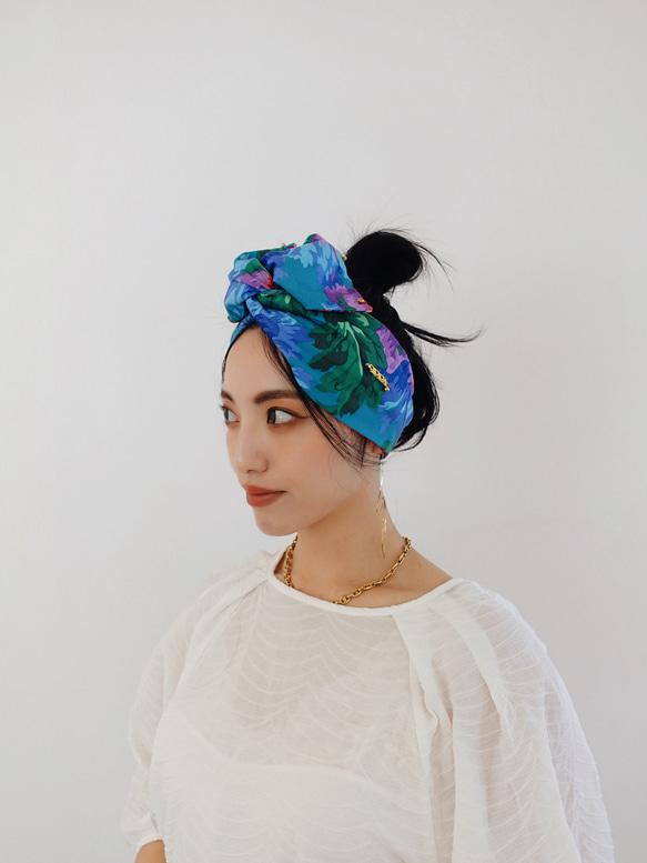 taaページです　固定リボンのヘアターバン　2点セールおまとめです taa様専用ページです SALE 見ろ 固定リボンのヘアターバン2点お