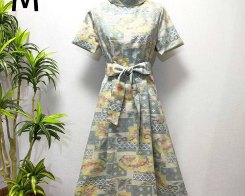 ◉専用2点おまとめお値下げ！未着　着物リメイク　ロングワンピース、パンツセット 着物リメイクオーダー】セットアップ ジャケット＆ワンピース