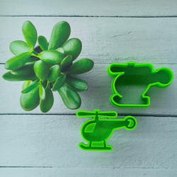 A011-99 ヘリコプター (内型･外型セット) 2枚目の画像