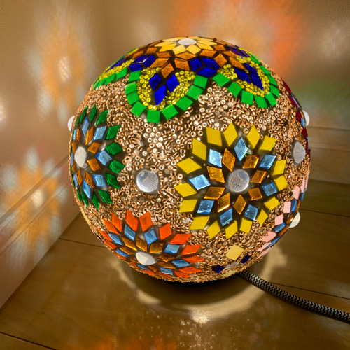 モザイクランプ / トルコランプ 22 スタンドライト・テーブルランプ 蜂