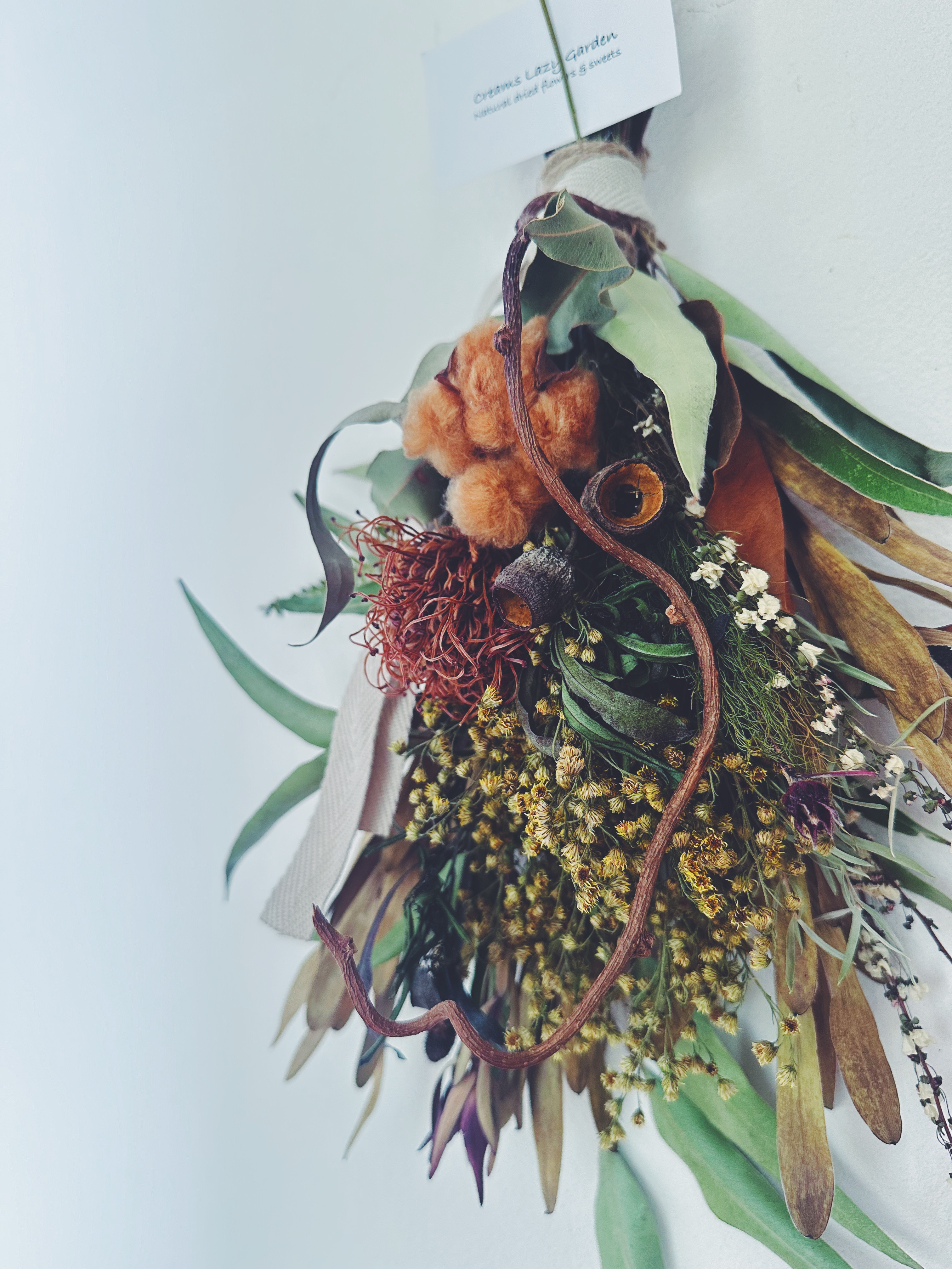 Wildflowers interior swag vv ワイルドフラワーインテリアスワッグ