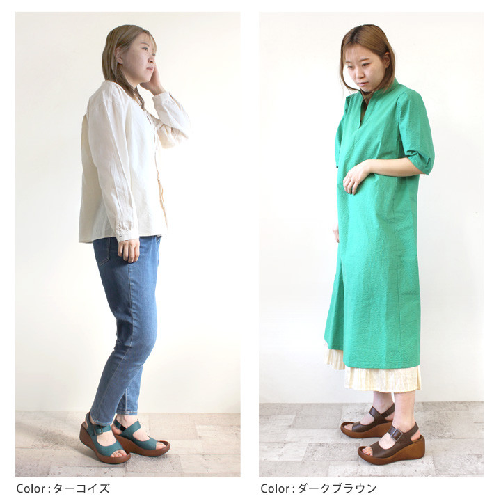 再入荷しました！厚底ブロッジヒールサンダル 6cmヒール リゲッタカヌー RegettaCanoe CJBG-9103