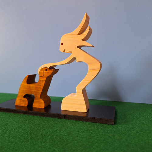 Martin & MacArthur ウミガメの木製アート 木工アート Woman&Dog その他置物 makochin 通販 17696759