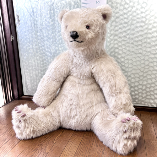ホッキョクグマのぬいぐるみ ホッキョクグマ🐻‍❄️ぬいぐるみ🧸職人🪡🇯🇵Izumi