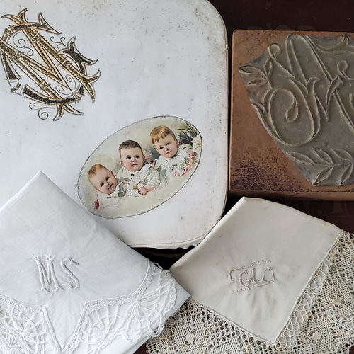 フランスアンティーク Bapteme バテム ドラジェボックス その他雑貨