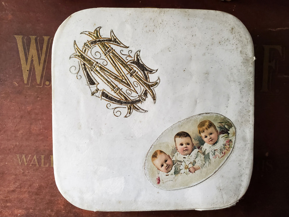 フランスアンティーク Bapteme バテム ドラジェボックス その他雑貨