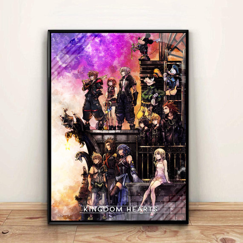 キングダム ハーツ/映画ポスター/室内装飾絵画/アニメポスター