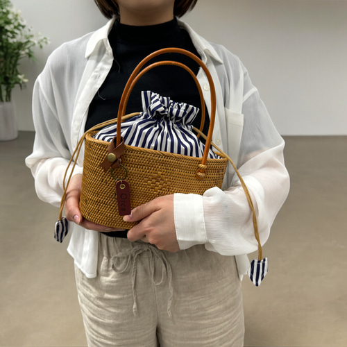 一回使用アタバッグ天然素材手編み