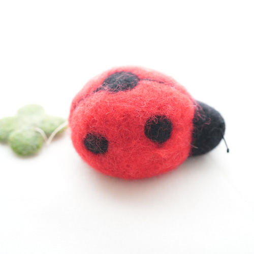 てんとう虫 羊毛フェルト KoRb_works 通販 17697397｜Creema(クリーマ