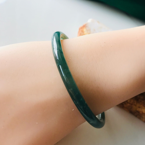 翡翠 ヒスイ ジェイド ブレスレット バングル リストバンド 天然石
