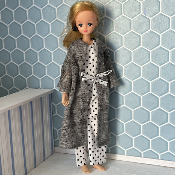 リカちゃん服 デニムオールインワン