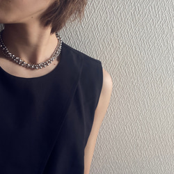 ーKarabiner ボールチェーンネックレスー　ボールチェーン　ボールチェーンネックレス　サージカルステンレス 10枚目の画像