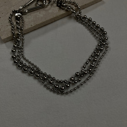 ーKarabiner ボールチェーンネックレスー　ボールチェーン　ボールチェーンネックレス　サージカルステンレス 17枚目の画像