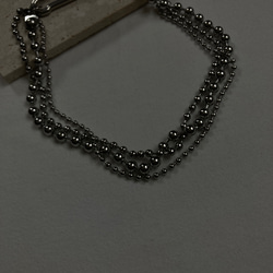 ーKarabiner ボールチェーンネックレスー　ボールチェーン　ボールチェーンネックレス　サージカルステンレス 9枚目の画像