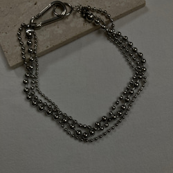 ーKarabiner ボールチェーンネックレスー　ボールチェーン　ボールチェーンネックレス　サージカルステンレス 18枚目の画像