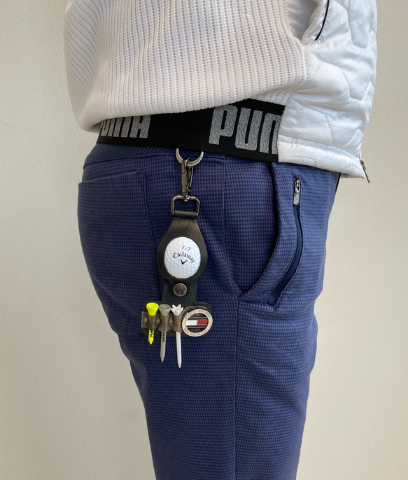 ゴルフボールポーチ☆ティーケース☆マーカーホルダー☆ティーホルダー