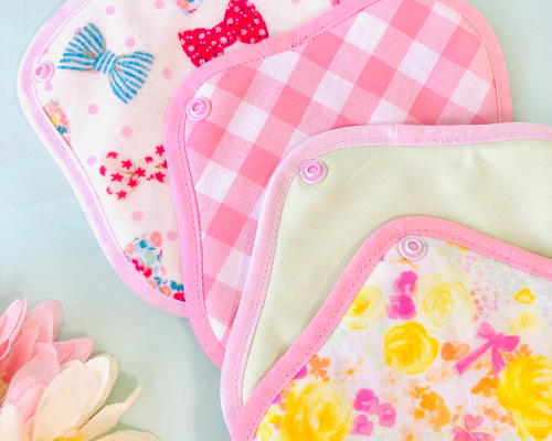 可愛い花柄☆布ナプキン ライナー オーガニック 2枚セット 楽天市場】布ナプキン おりものライナーダブル 防水布有り 防水布無し