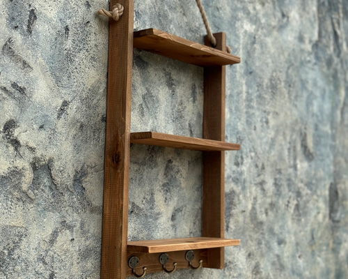 GROVEMADE (Wood Catch-All) 壁掛け収納（鍵フック付き） GROVEMADE