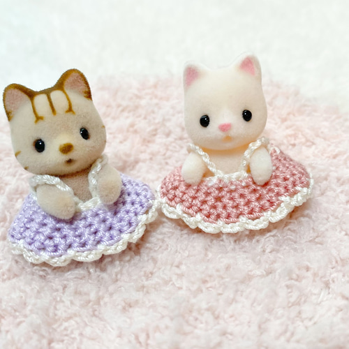 🍒🍰🍒 ケーキみたいな赤ちゃん用ニットを編みました