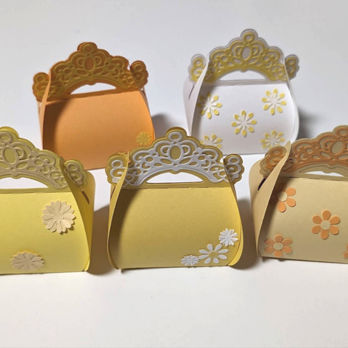 バッグ型 ギフトボックス 5個セット その他雑貨 25 🌸 通販 17698363