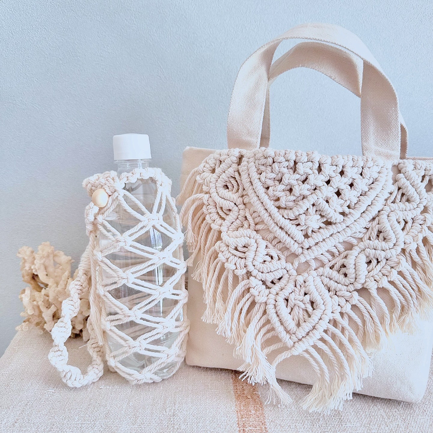 苺ママ様リクエスト専用…ユキエモン ミニミニ猫ポーチ付き…トートバッグ 苺ママ様リクエスト専用…ユキエモン ミニミニ猫ポーチ付き