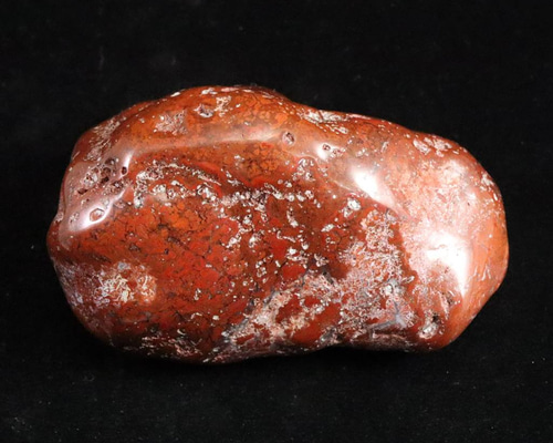 佐渡 赤玉石 72mm 磨き 原石 157g #42895 天然石 榎本通商 通販