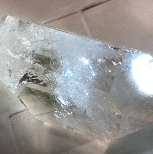 レインボークォーツ✨　エンジェルブレッシング　クリスタル　水晶　ダブルポイント        Ω 人気・おすすめ｜使いやすい・旅行におすすめ 品質保証 全国発送 在庫限り