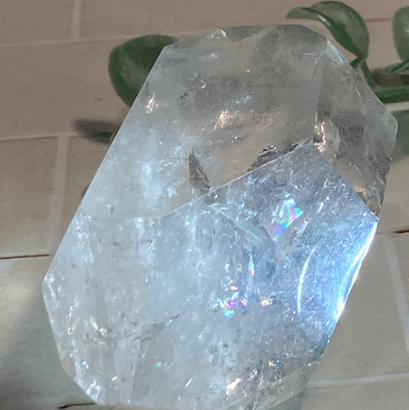 レインボークォーツ✨　エンジェルブレッシング　クリスタル　水晶　ダブルポイント        Ω 人気・おすすめ｜使いやすい・旅行におすすめ 品質保証 全国発送 在庫限り