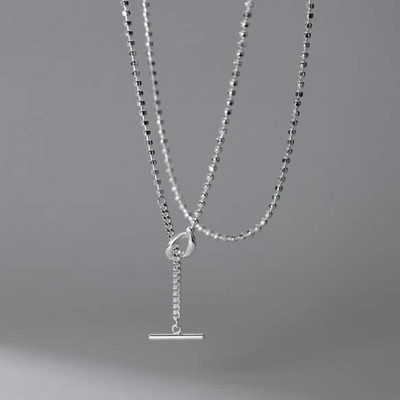 afb AFB ネックレス　シルバー AFB LOGO NECKLACE