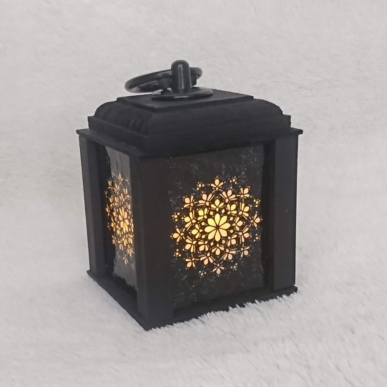 【幾何学模様ランタン】銀河の煌めき１