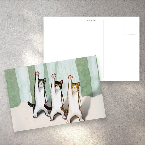 ポストカードセットA（5枚セット） ポストカード hiish