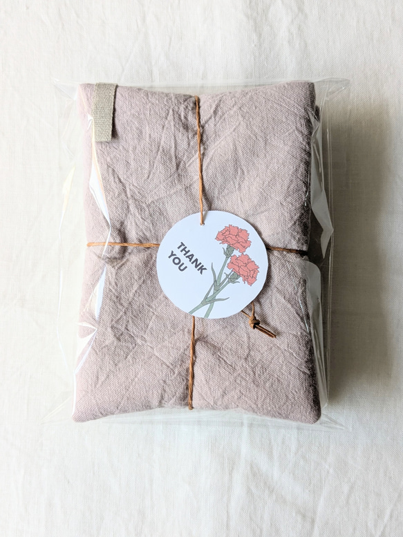 【鍋つかみ・ポットマット／梔子くちなし】　おうち時間・おうちカフェ　 9枚目の画像