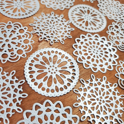 CF69C】エンボスペーパー♡ブラウン系 レザック クラフト等 特殊紙