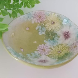 工房風花 彩バラ 土鍋 8号サイズ ゆずりは工房の姉妹工房 瀬戸焼