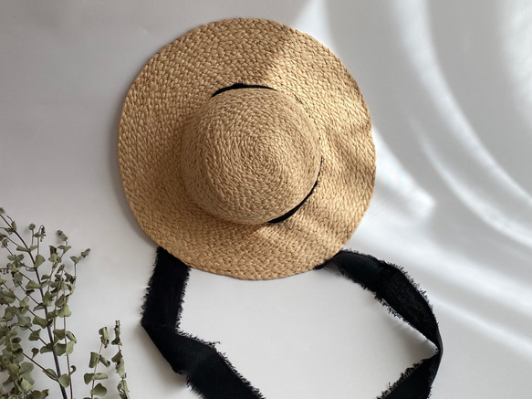 天然素材　マダガスカル産ラフィアを使用したラフィアハット　　麦わら帽子 人気・おすすめ｜多用途・生活用品におすすめ キャンペーン中 即納 即日発送サービス