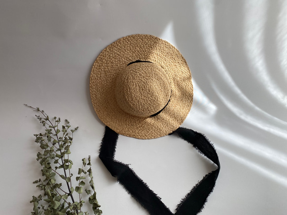 天然素材　マダガスカル産ラフィアを使用したラフィアハット　　麦わら帽子 人気・おすすめ｜多用途・生活用品におすすめ キャンペーン中 即納 即日発送サービス