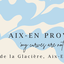 アートポスター モダン抽象画 マティスインスパイア ブルートーン 海外アート 5431 6枚目の画像