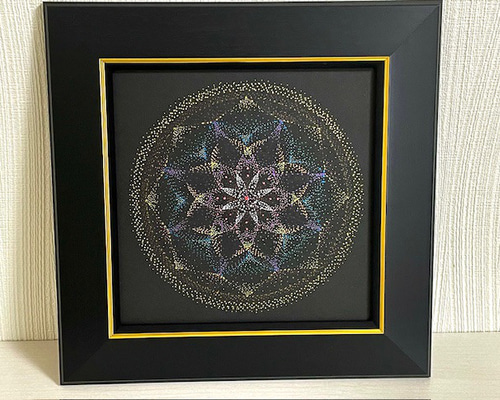 点描画002 絵画 Jewel Satomi 通販 17700523｜Creema(クリーマ)