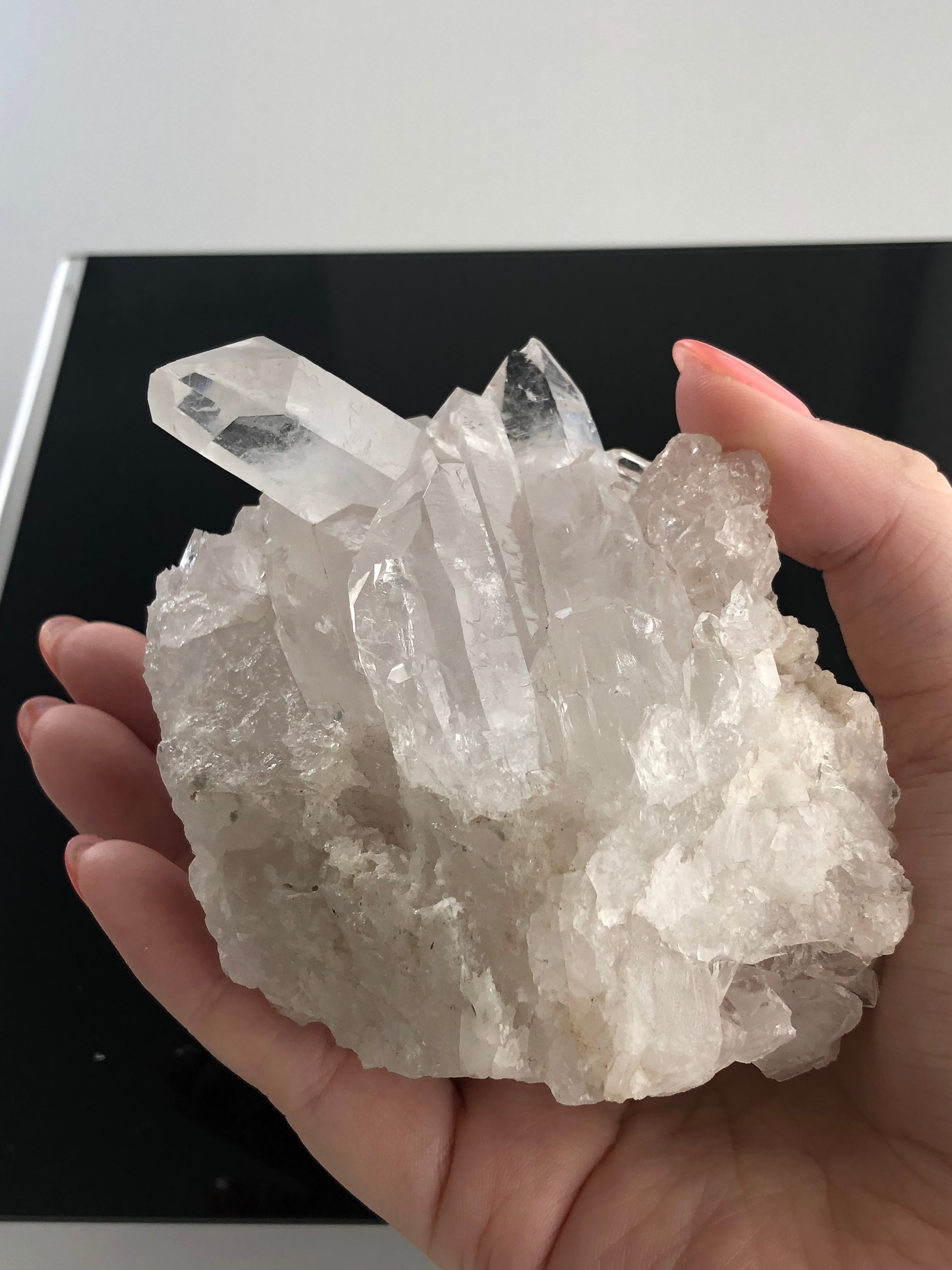 大粒！水晶クラスター