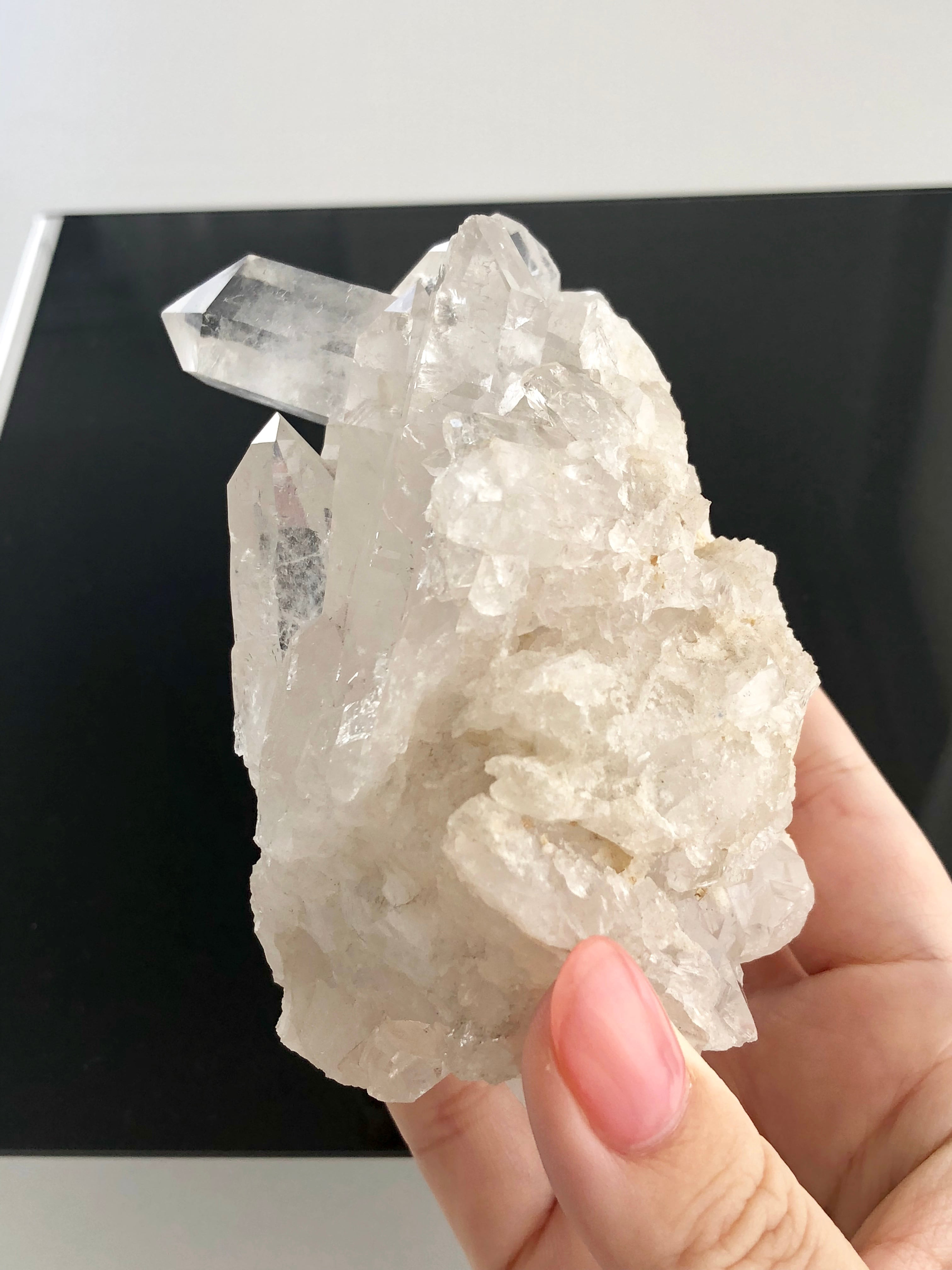 大粒！水晶クラスター