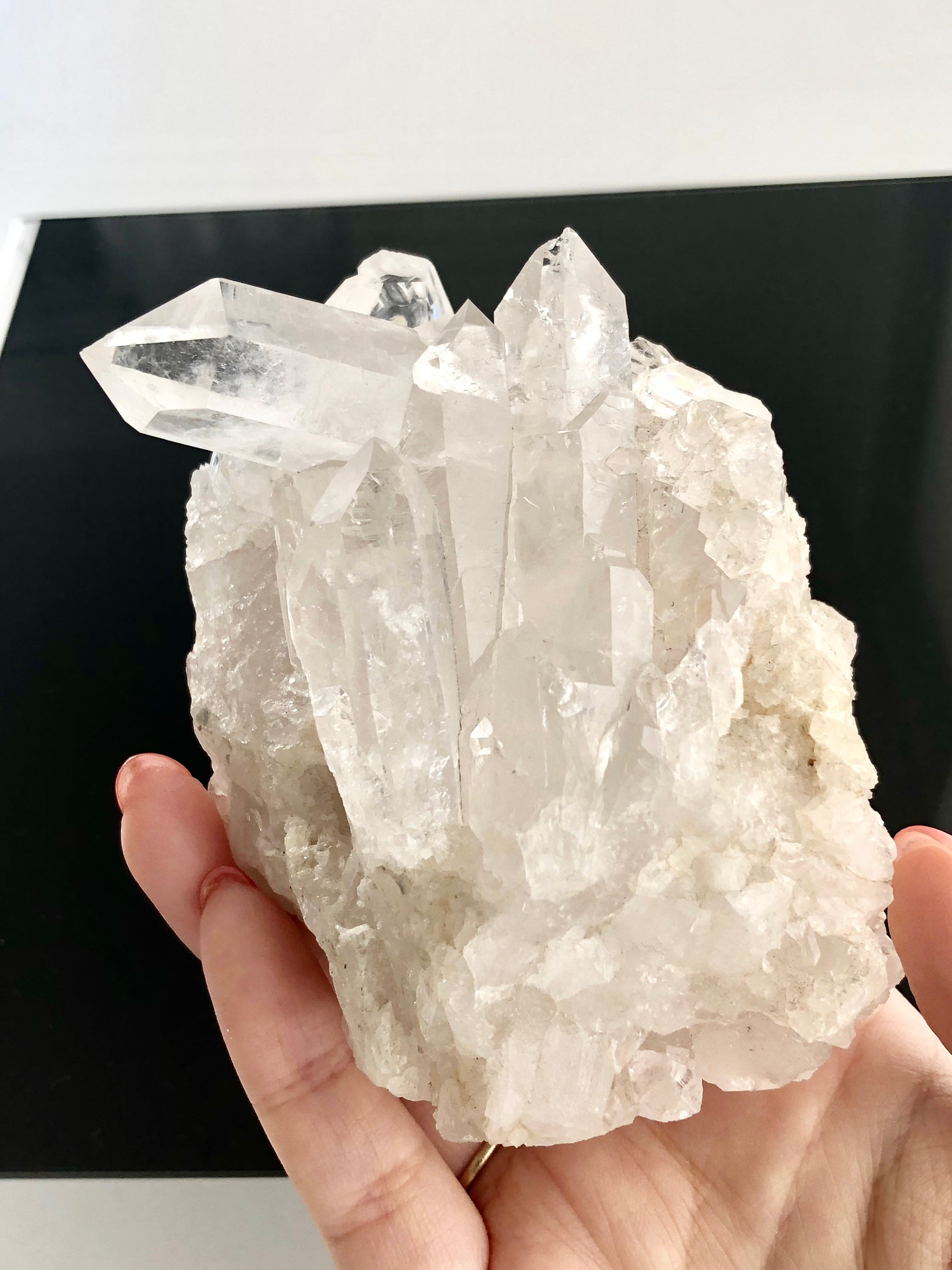 大粒！水晶クラスター