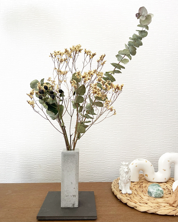 ドライフラワー☆ゆらゆらフライングボール☆セルリア ケイトウ 1点物