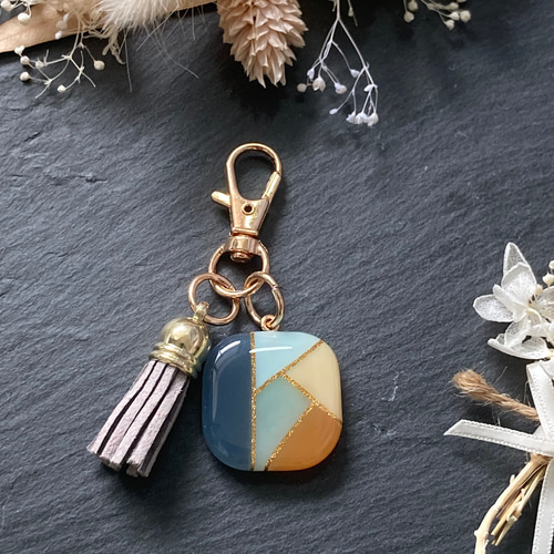 レジン ハンドメイド 幾何学模様 カラフル 多色 ゴールド シルバー