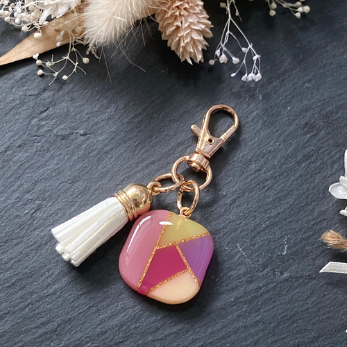 レジン ハンドメイド 幾何学模様 カラフル 多色 ゴールド シルバー